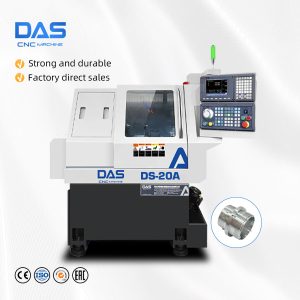 horizontal flat bed small cnc lathe