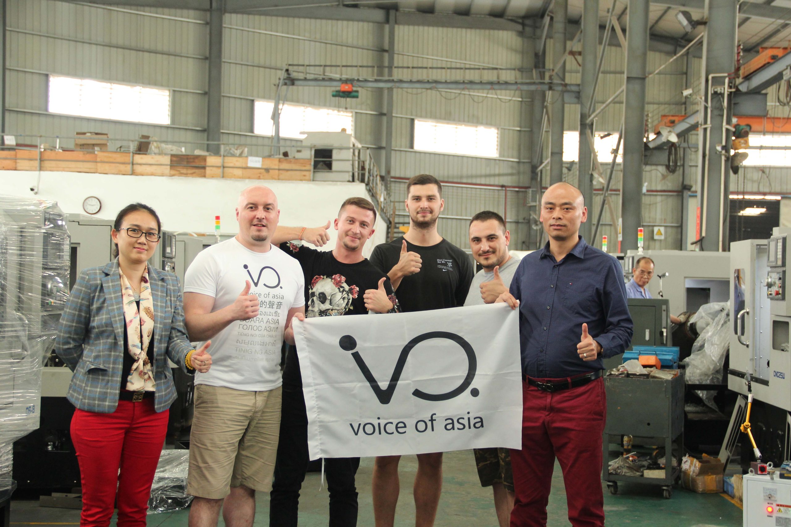 das cnc lathe customer