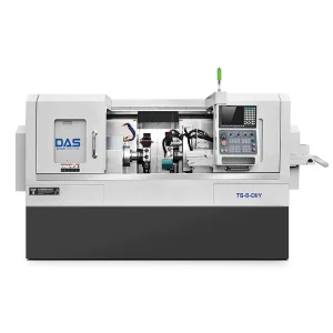 DAS Dual Spindle 6 Inch Twin Power Turret CNC Lathe Machine