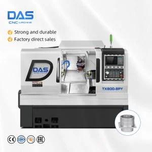 Power Turret CNC Lathe with Y axis and programmable tailstock